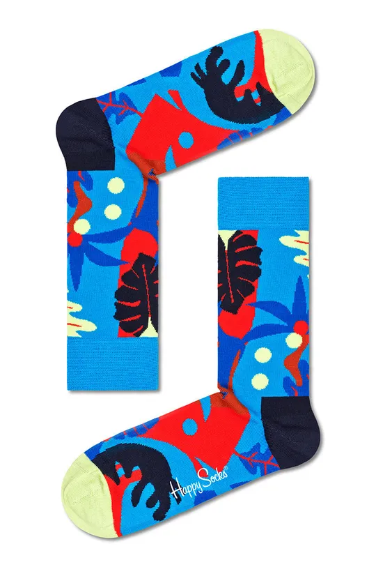 Happy Socks skarpetki 6700 Tropical Garden multicolor