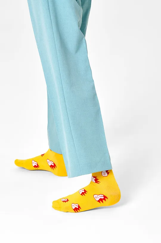 жёлтый Носки Happy Socks Мужской