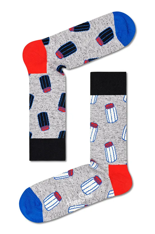 Ponožky Happy Socks sivá