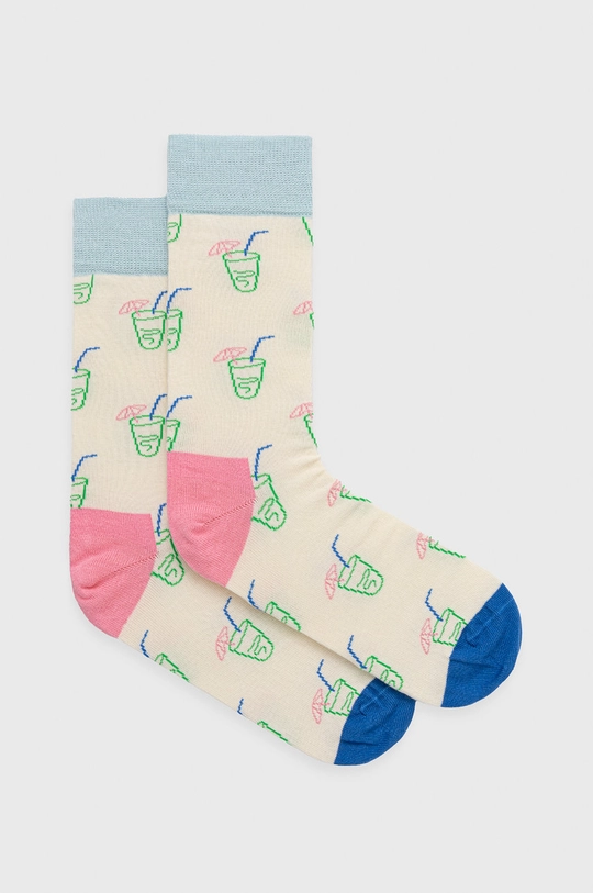 bézs Happy Socks zokni Férfi