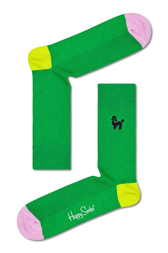 Ponožky Happy Socks sýto zelená