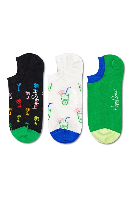 multicolor Happy Socks skarpetki Palm (3-pack) Męski