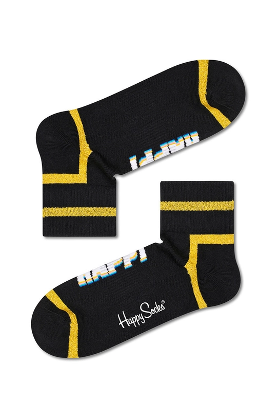 Κάλτσες Happy Socks μαύρο