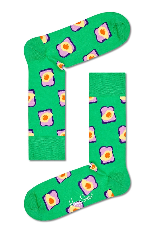 Happy Socks skarpetki Food For Thought (4-pack) 86 % Bawełna, 2 % Elastan, 12 % Poliamid