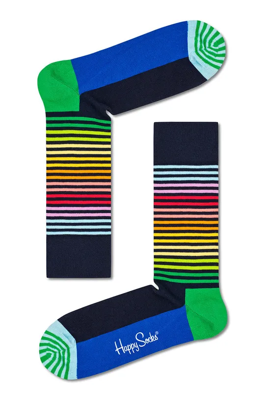 multicolor Happy Socks skarpetki Colorful Classics (4-pack)