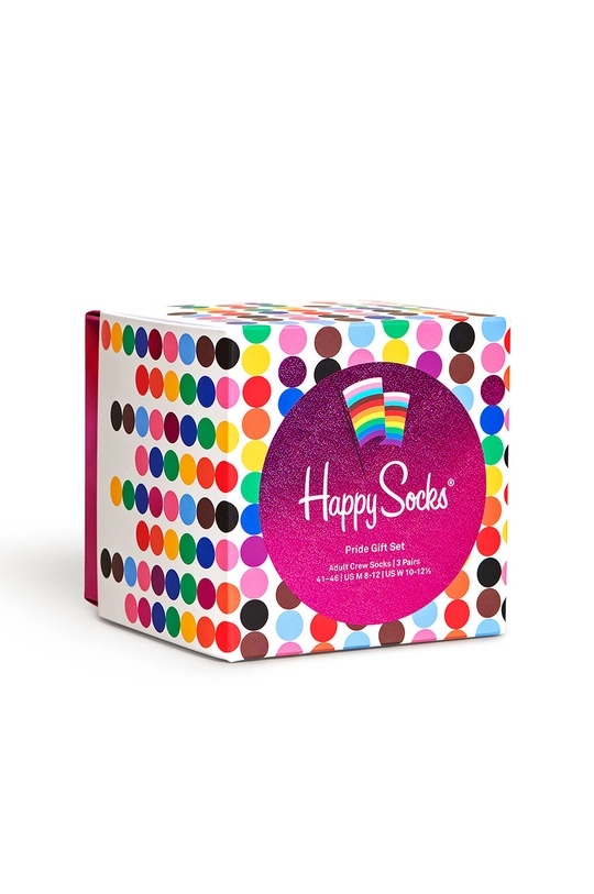 viacfarebná Ponožky Happy Socks (3-pak) Pánsky