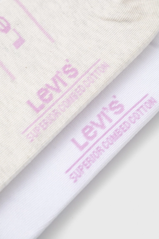 Levi's skarpetki (2-pack) biały