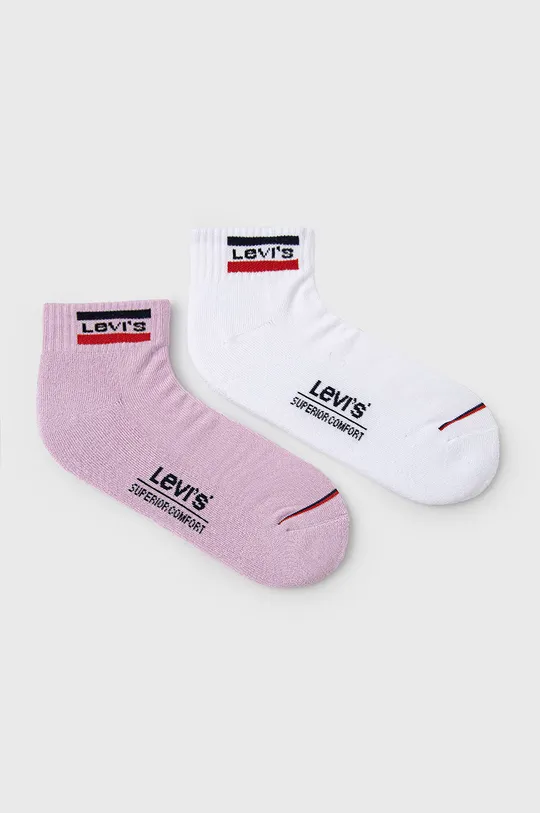 rózsaszín Levi's zokni (2 pár) Férfi