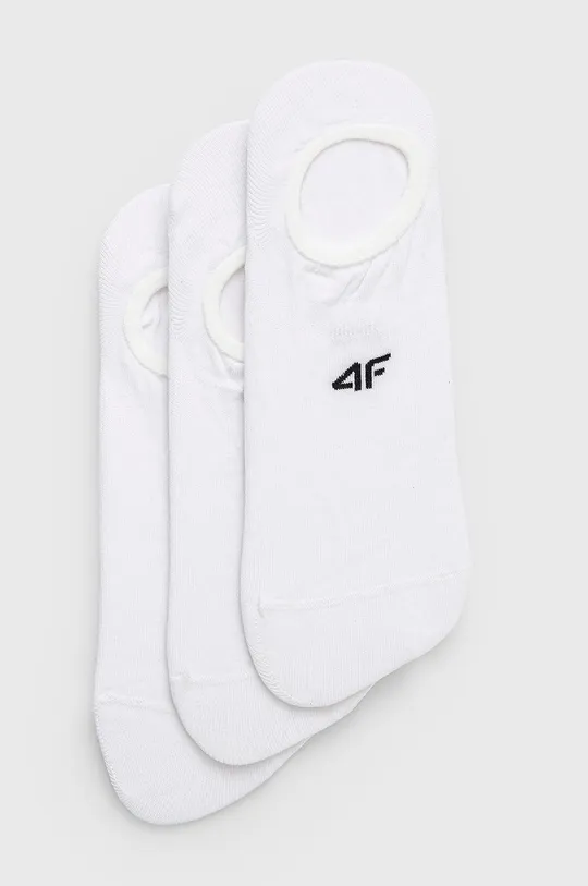 λευκό Κάλτσες 4F (3-pack) Ανδρικά