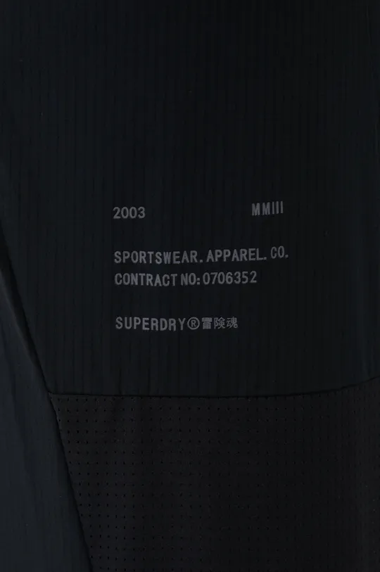 czarny Superdry spodnie dresowe