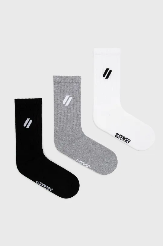 biela Ponožky Superdry (3-pak) Pánsky