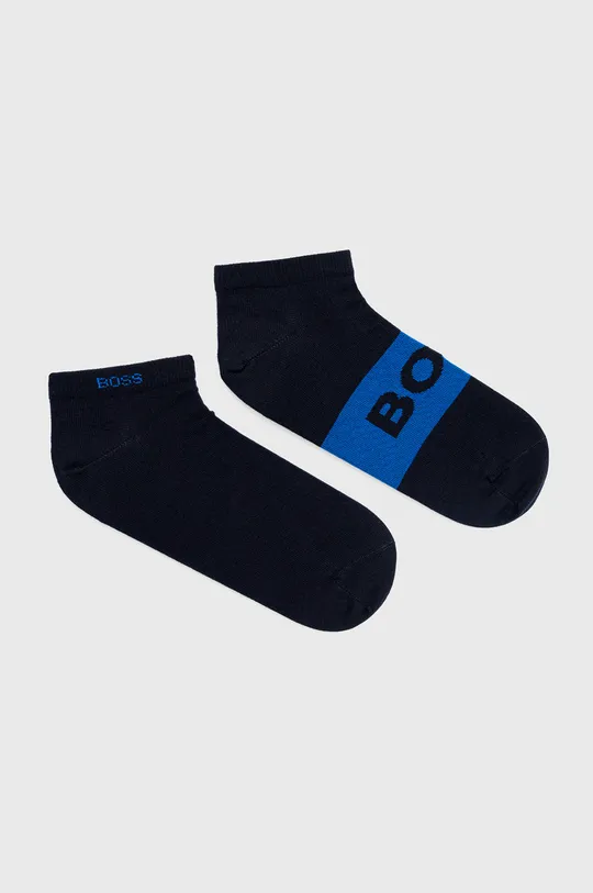 σκούρο μπλε BOSS κάλτσες (2-pack) Ανδρικά
