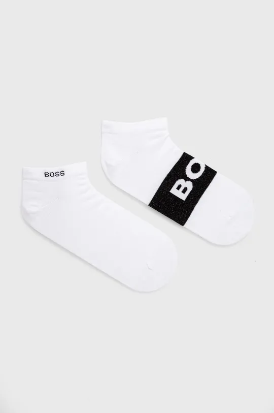 λευκό BOSS κάλτσες (2-pack) 50469720 Ανδρικά