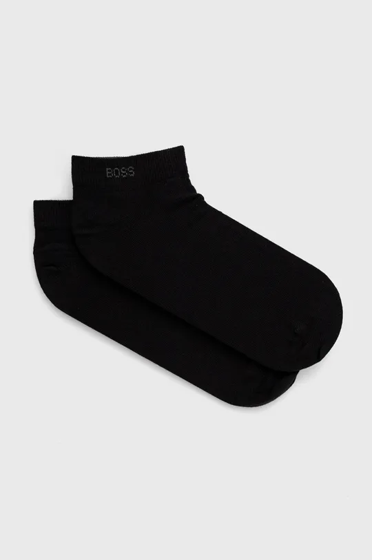 μαύρο BOSS κάλτσες (2-pack) Ανδρικά