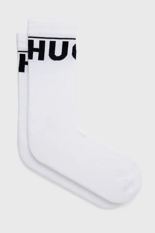 λευκό HUGO κάλτσες (2-pack) 50468419 Ανδρικά