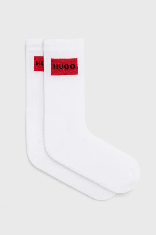 biela Ponožky HUGO (2-pak) Pánsky