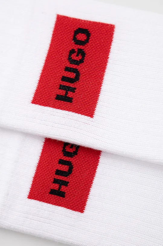 Ponožky HUGO (2-pak) biela