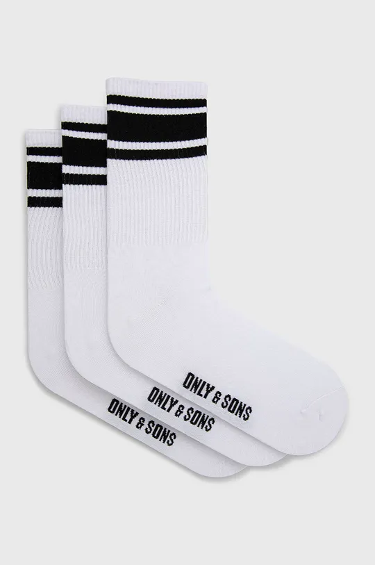 λευκό Κάλτσες Only & Sons Ανδρικά
