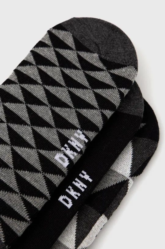 DKNY - Κάλτσες (3-pack) μαύρο