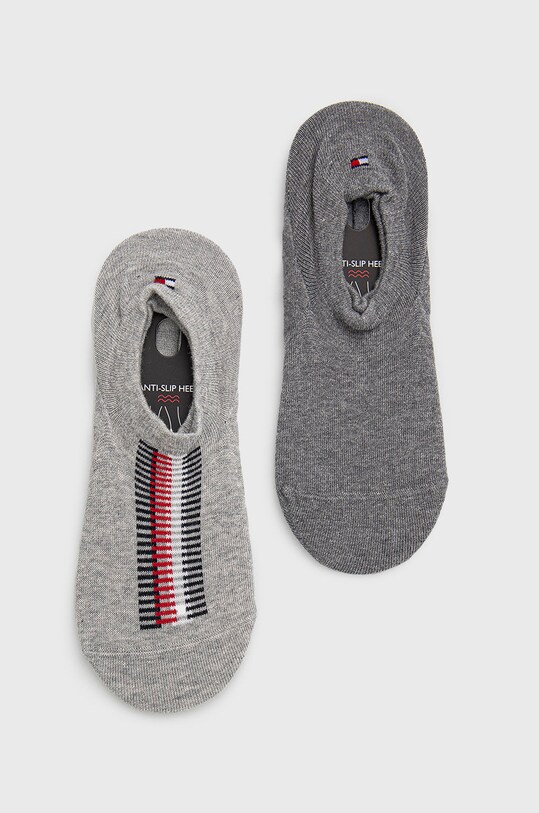 Носки Tommy Hilfiger (2-pack) мужские цвет серый | ANSWEAR.ua