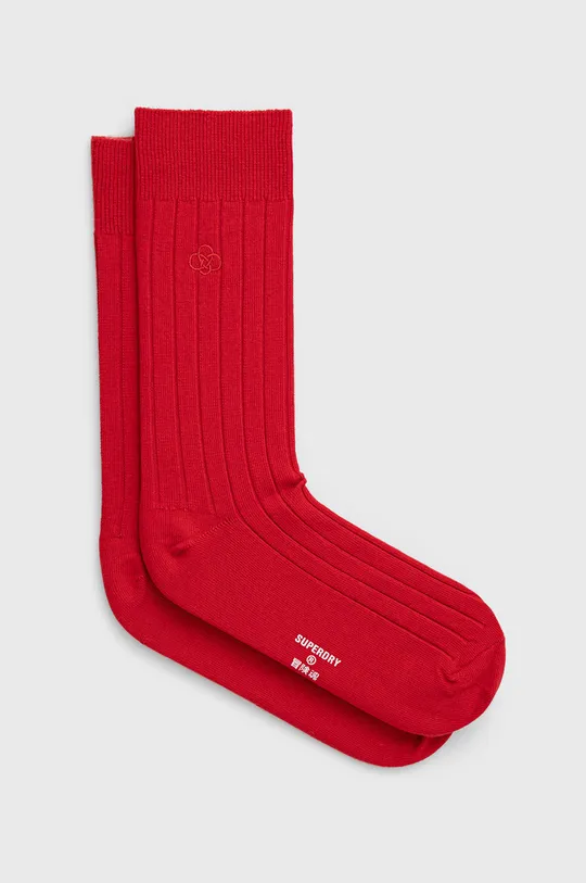 crvena Čarape Superdry Muški