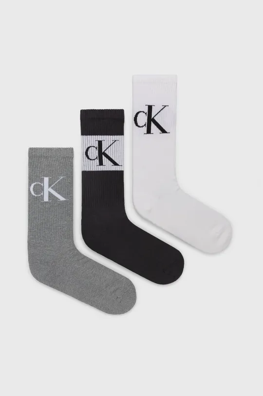 čierna Ponožky Calvin Klein (3-pak) Pánsky