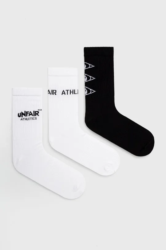 μαύρο Κάλτσες Unfair Athletics 3-pak Ανδρικά