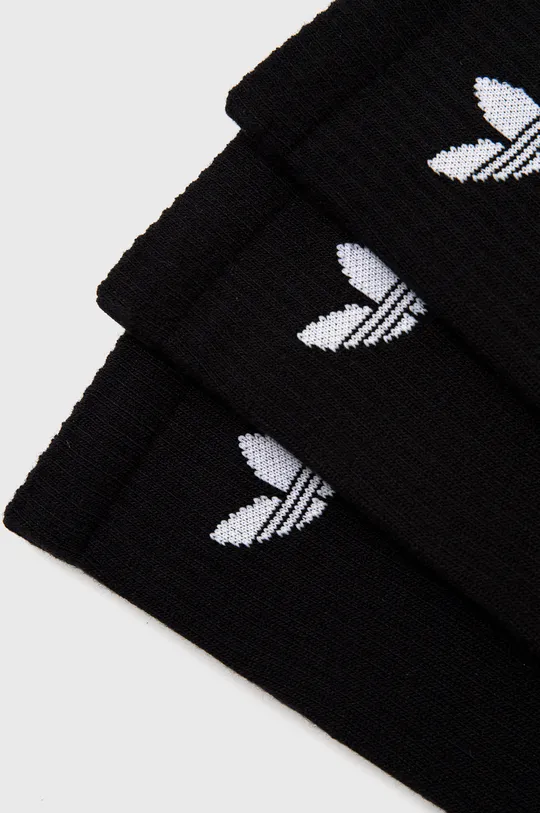 Ponožky adidas Originals (3-pack) čierna