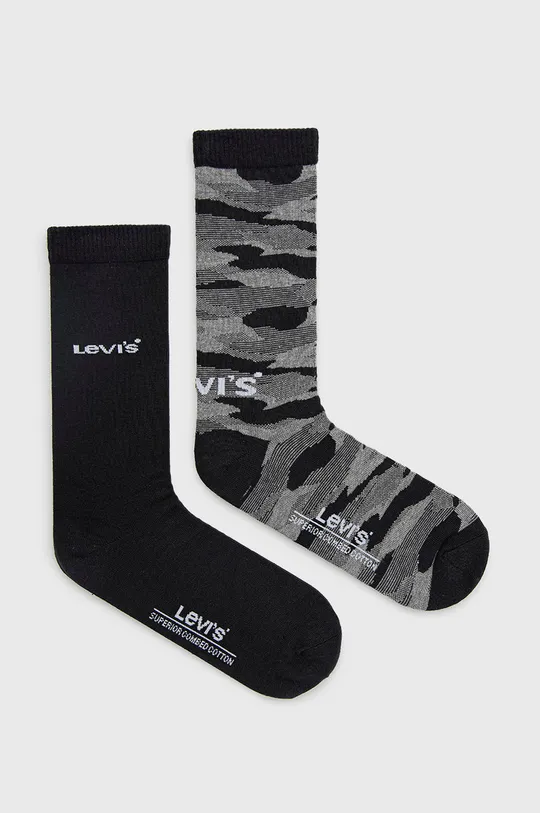 μαύρο Κάλτσες Levi's Unisex