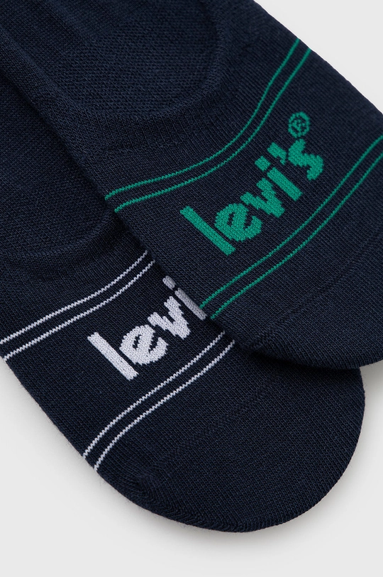 Ponožky Levi's (2-pak) tmavomodrá