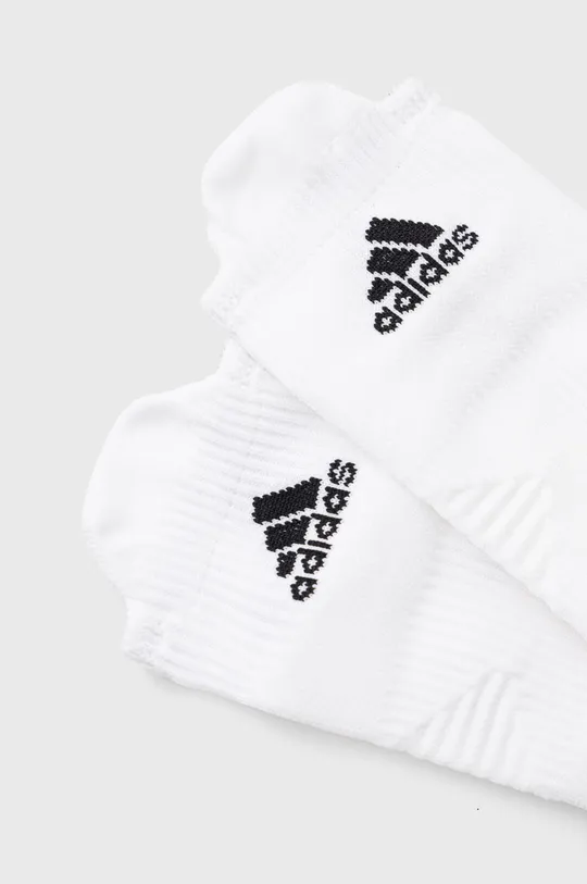 Κάλτσες adidas Performance λευκό