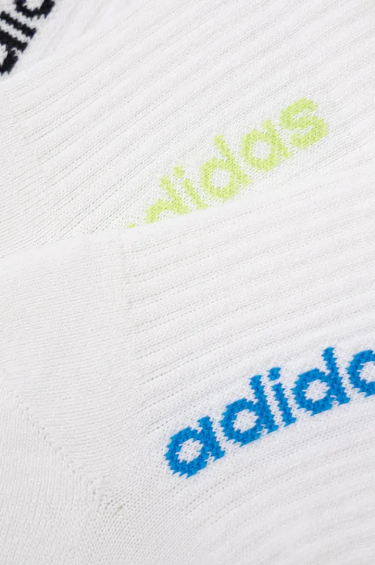 Κάλτσες adidas (3-pack) λευκό