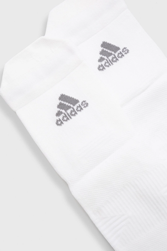 Κάλτσες adidas Performance X Adizero λευκό