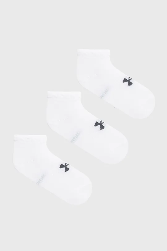fehér Under Armour zokni (3 pár) Uniszex