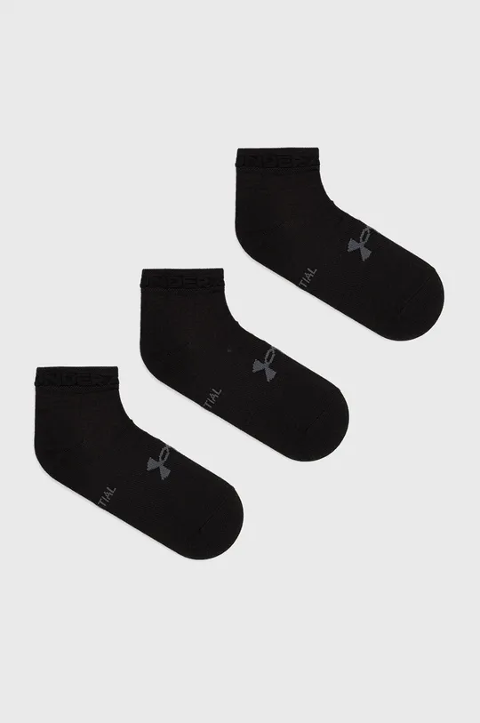 μαύρο Under Armour κάλτσες (3-pack) Unisex