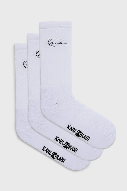 білий Шкарпетки Karl Kani (3-pack) Unisex