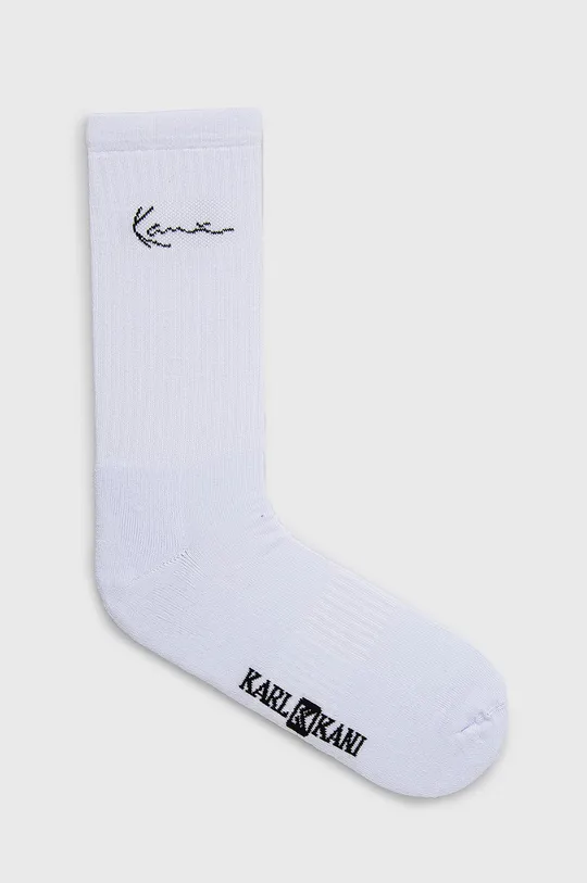 Ponožky Karl Kani (3-pak) biela