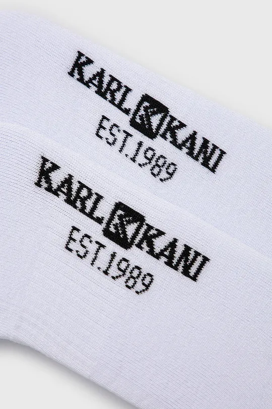 Κάλτσες Karl Kani  70% Βαμβάκι, 3% Σπαντέξ, 22% Πολυαμίδη, 5% Άλλα ύλη
