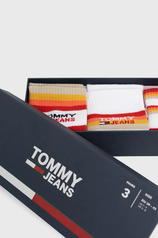 Tommy Jeans - Κάλτσες (3-pack)  64% Βαμβάκι, 2% Σπαντέξ, 34% Πολυαμίδη