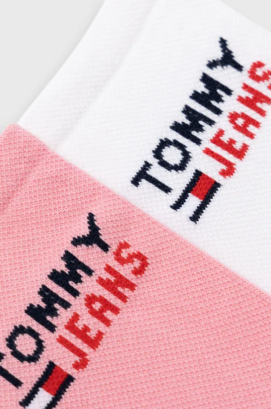 Ponožky Tommy Jeans ružová