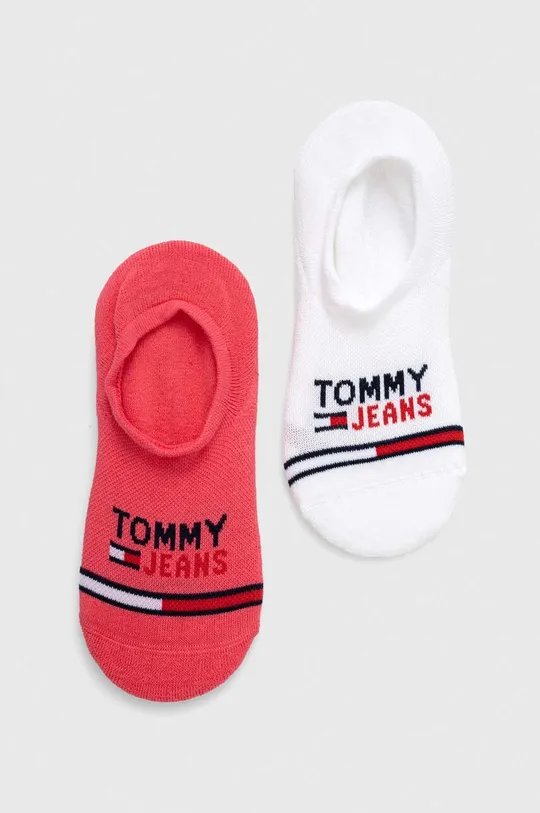 różowy Tommy Jeans skarpetki 2-pack Unisex
