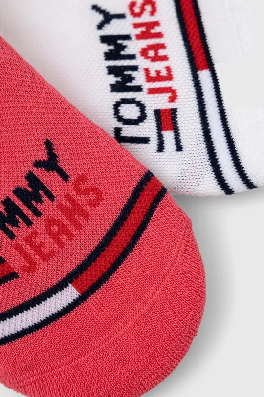 Tommy Jeans skarpetki 2-pack różowy