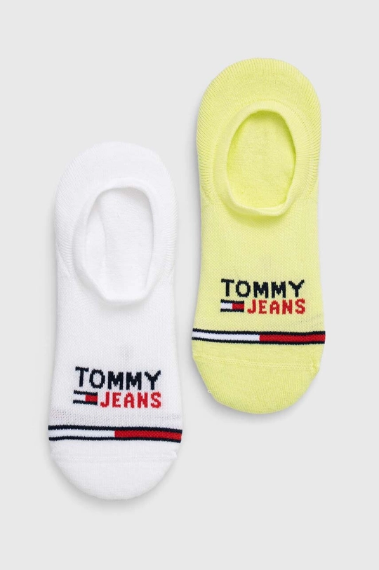 zielony Tommy Jeans skarpetki 2-pack Unisex