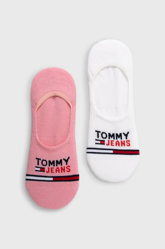 różowy Tommy Jeans skarpetki (2-pack) 701218959 Unisex