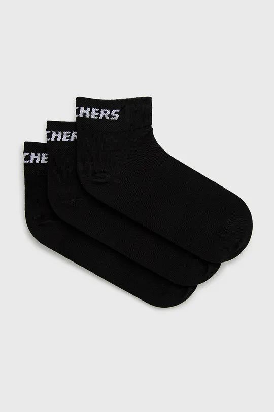 fekete Skechers gyerek zokni (3 pár) Uniszex