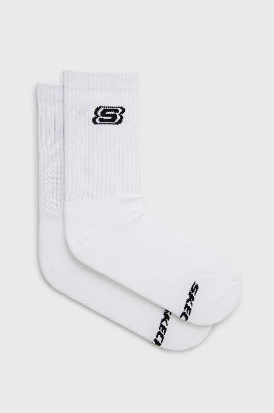 biela Ponožky Skechers (2-pak) Unisex