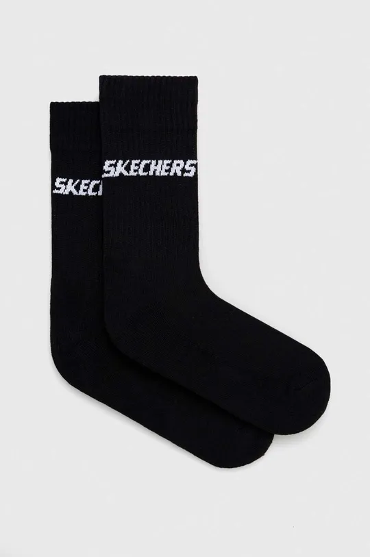fekete Skechers zokni Uniszex