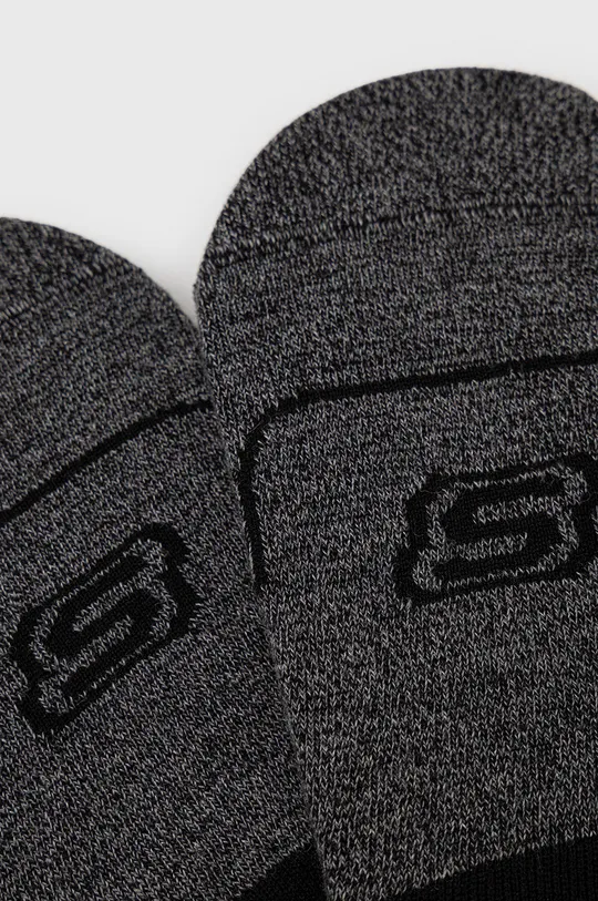 Ponožky Skechers (2-pak) sivá