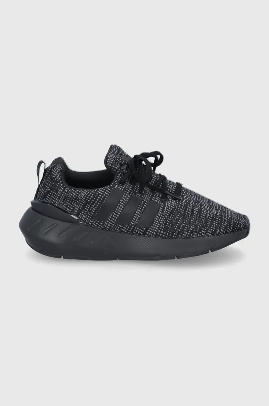 чорний adidas Originals - Дитячі черевики Swift Run 22 GW8166 Для хлопчиків