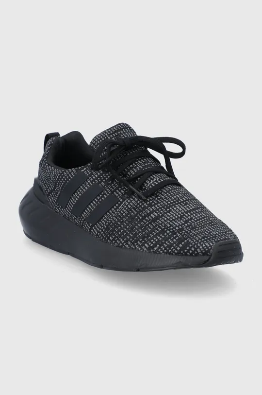 adidas Originals - Детские ботинки Swift Run 22 GW8166 чёрный